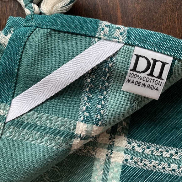 NWT Tassel Pumpkin and Ivy Print Kitchen Towel - Picture 13 of 14